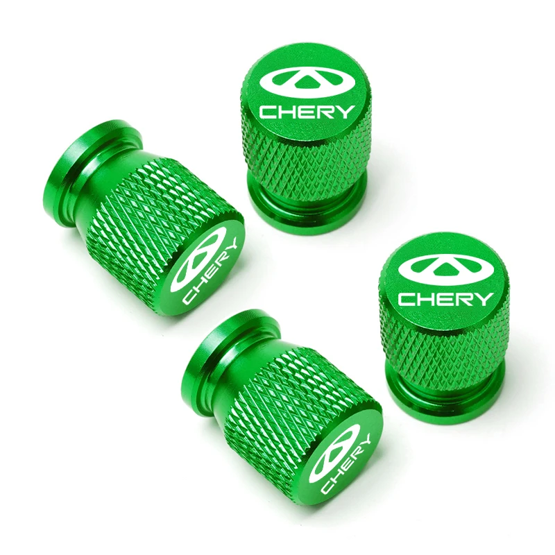 Car Wheel Tire Valve Caps Tyre Stem Covers Airdust Waterproof For CHERY TIGGO 3 4 5 7 PRO 8 Car Accessories