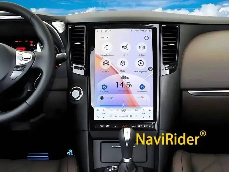 Für Infiniti FX35 FX37 FX45 FX50 QX70 2007-2013 Vertikaler Bildschirm 14,5 Zoll Android Radio Carplay Auto Multimedia Videoplayer Stereo – Detail 7