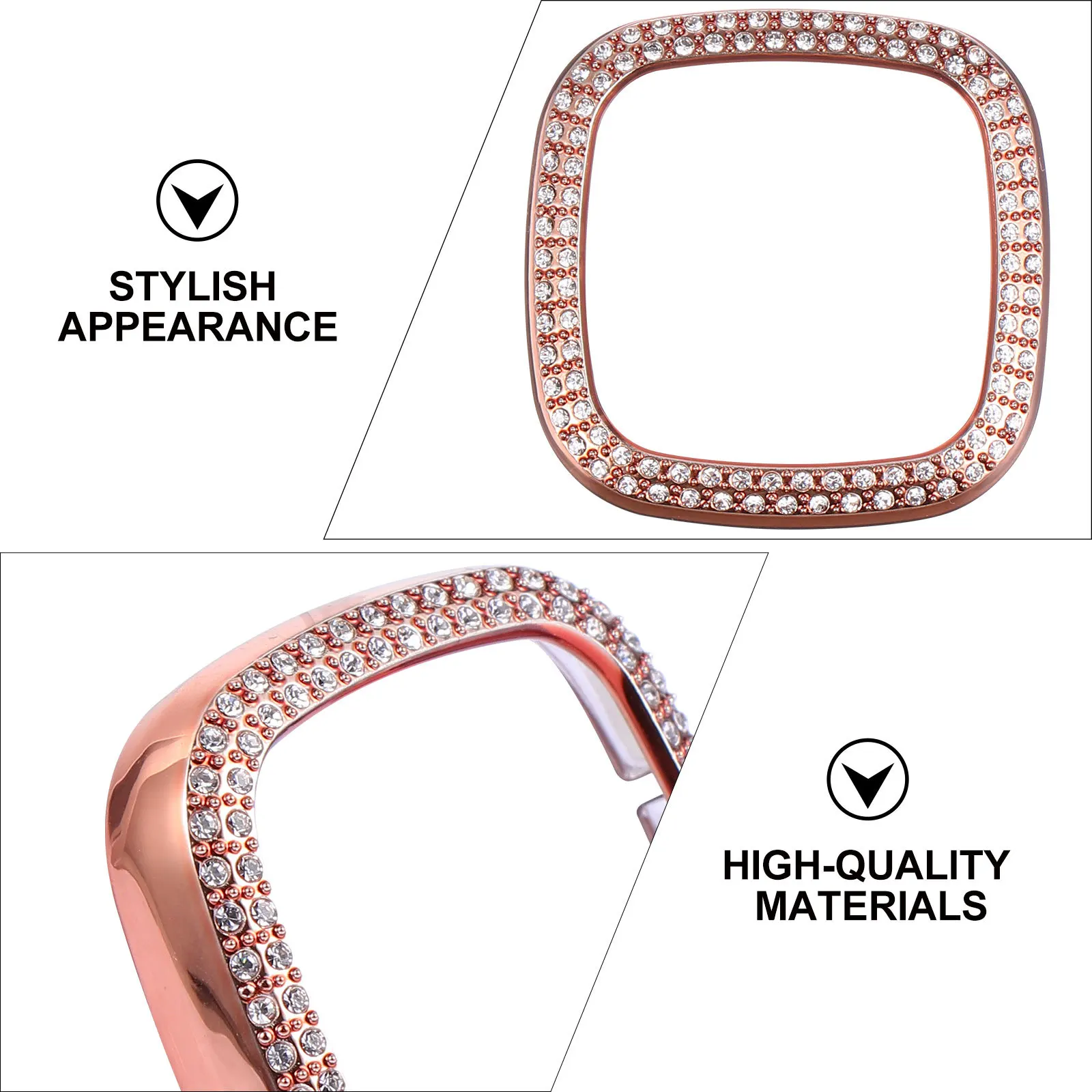 

Electroplated Protective Watch Cover for 3 Sense Durable Full Protection Case Scratch Proof Accessory