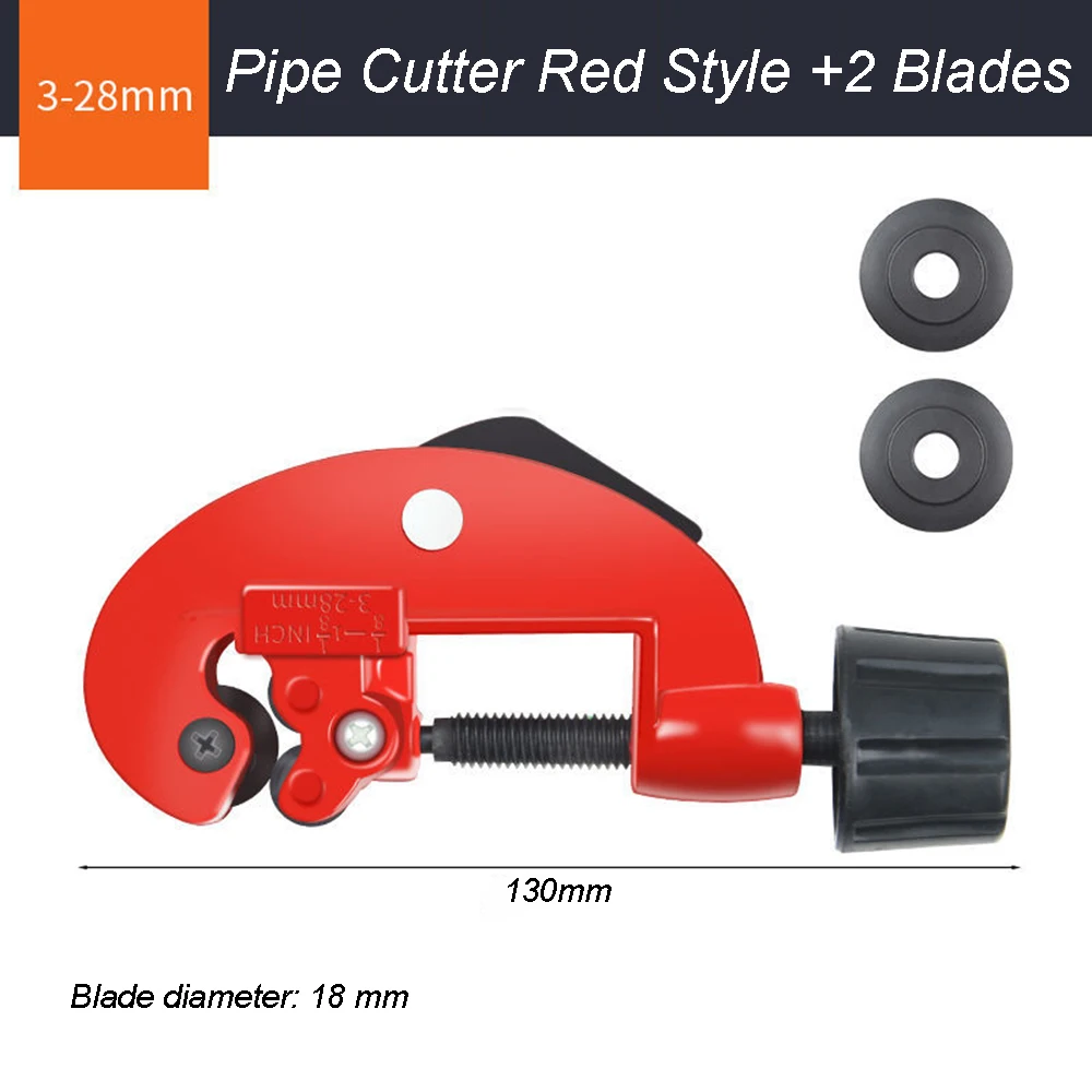 1 Pcs Red Pipes Cutting Artifact 3-28mm Pipe Knife Cutters 3-30mm PPR Pipe Cutter Tool  3-16mm Cuttings Tool  Pipe Cutter Blades