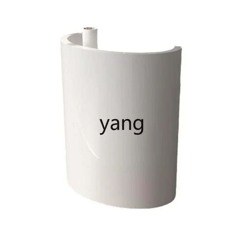 LTT Guide Desk White Paint Reception Desk Small Speech Welcome Guests Host Station