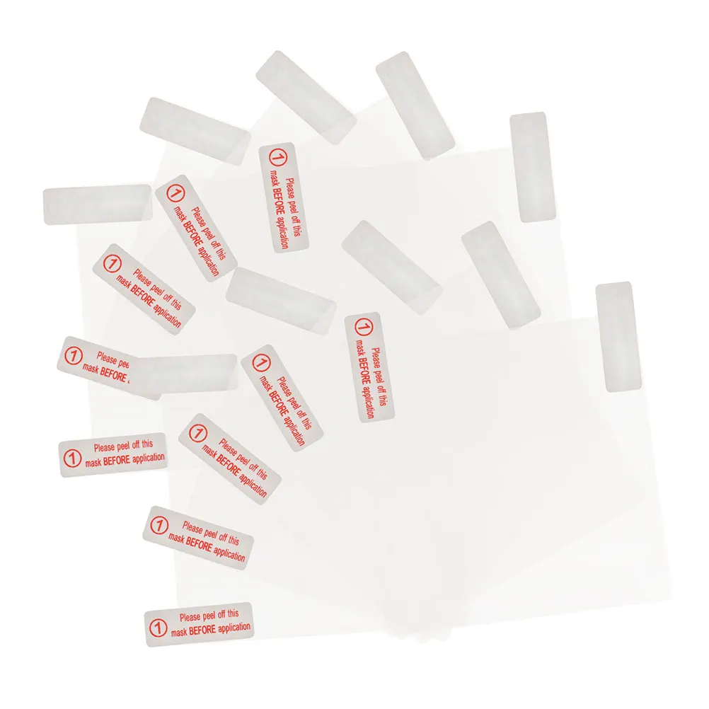 

12pcs Clear Static Cling Window Film For Car Dash Cam High-Temperature Resistant Adhesive Pads Windshield Sticker Electrostatic