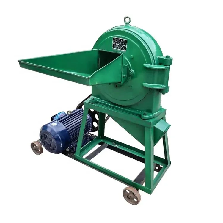 

9FZ-350 maize grain flour mill feed crusher gear disc pepper herb pulverizer for sale