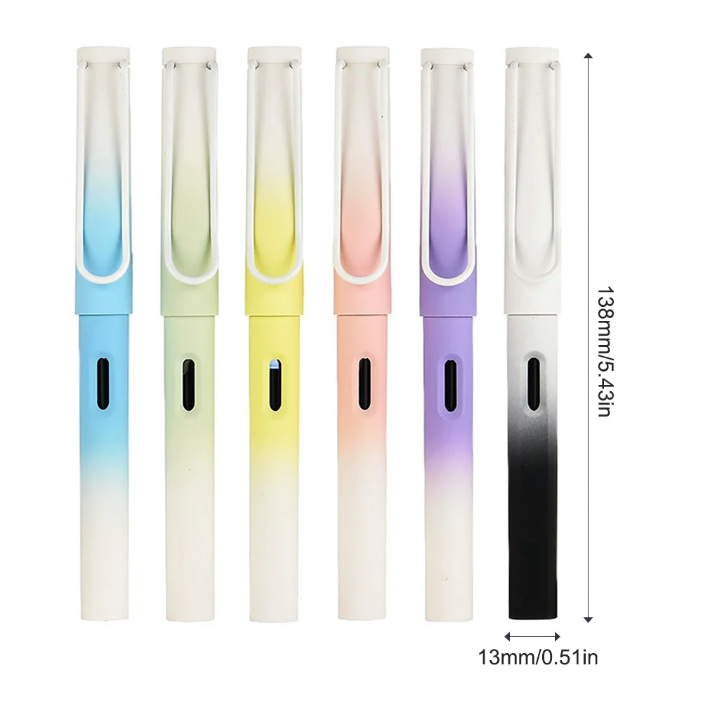 قلم حبر ملون من موراندي للمبتدئين، تصميم موراندي متدرج فريد من نوعه، أداة يومية مريحة