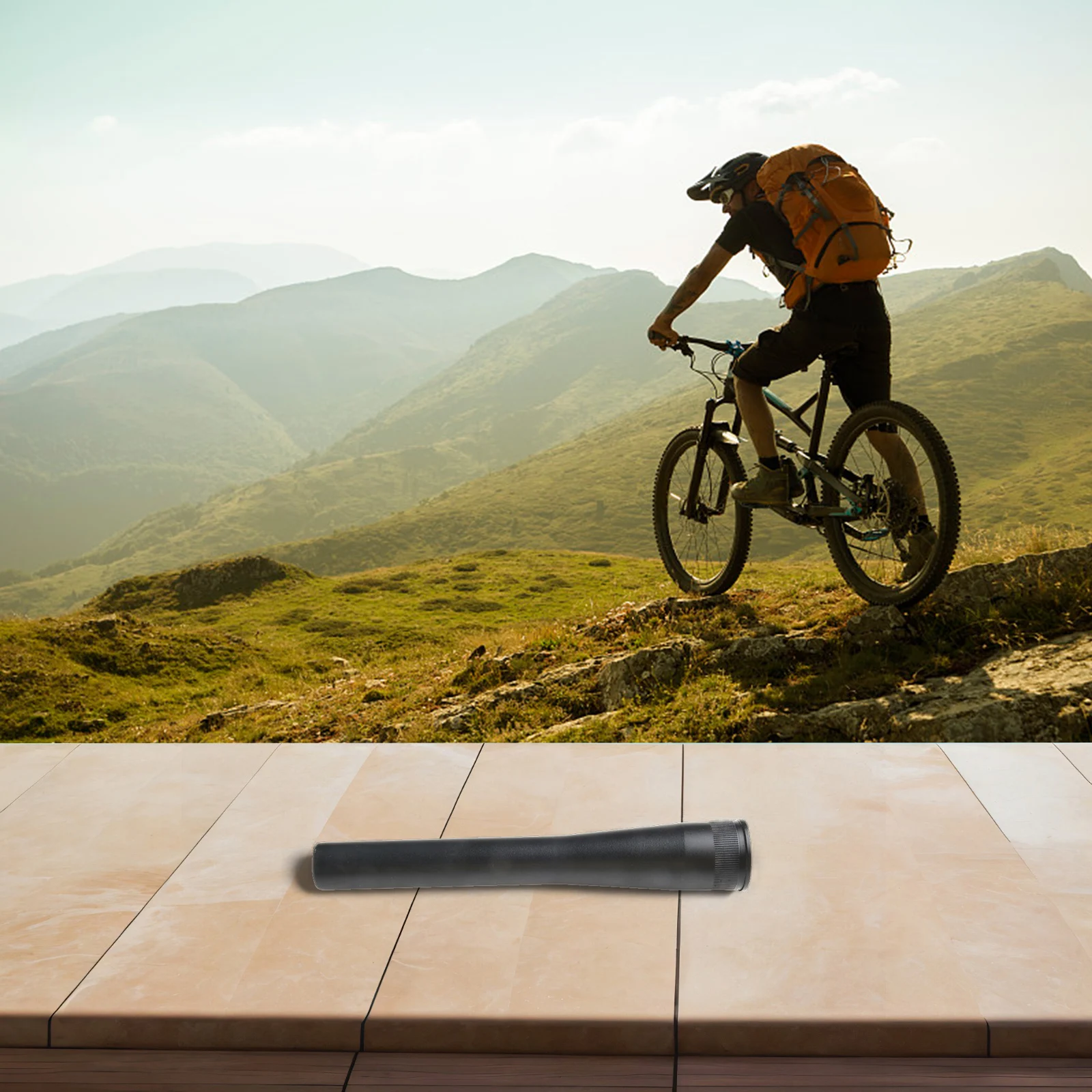 

Практичная абсолютно новая уличная крытая садовая офисная вилка, трубка рулевой трубы, вертикальная велосипедная трубка, 1 шт., замена