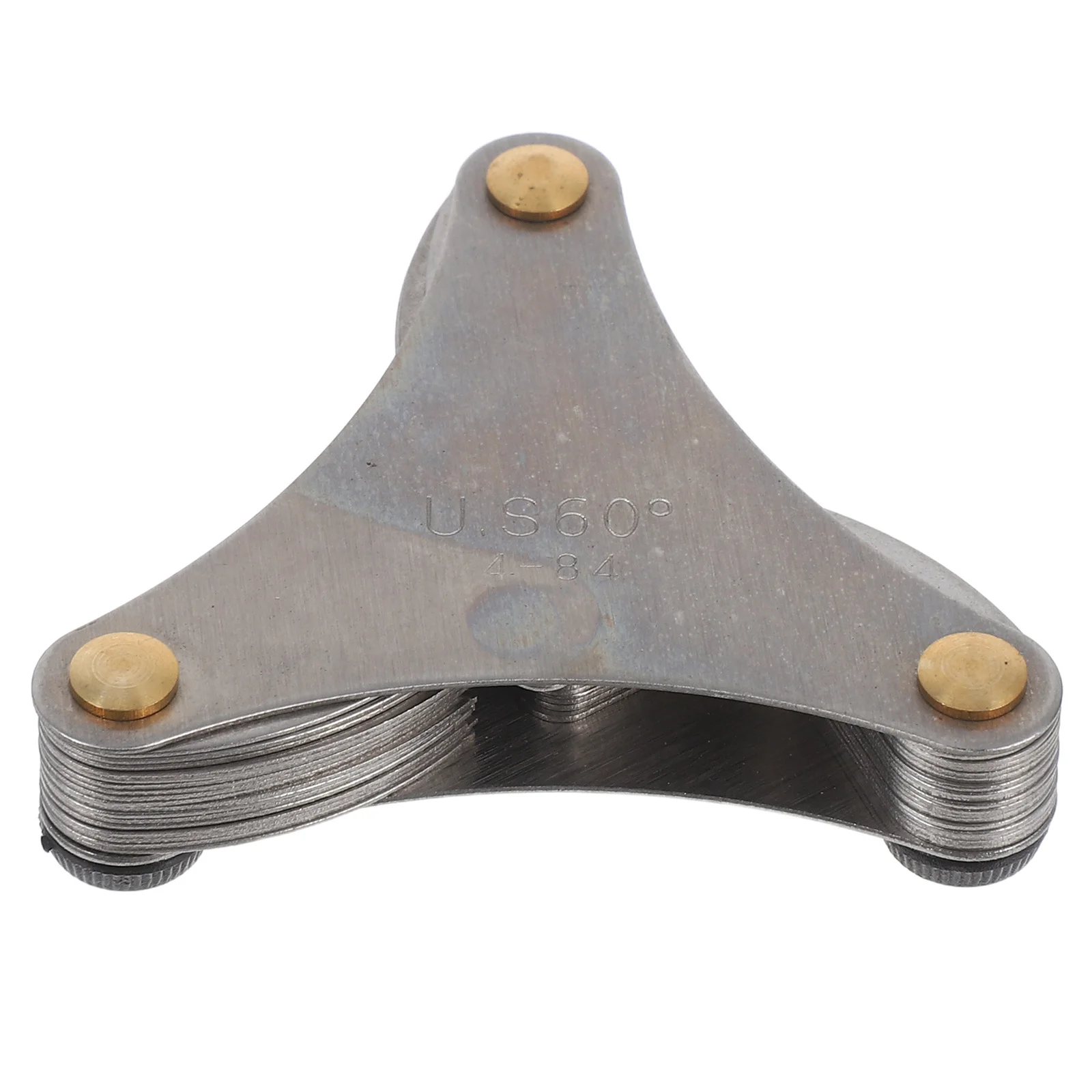 

1Set Thread Pitch Gauge Durable Carbon Steel Thread Size Checker Industrial Mechanical Screw Measurement Tool Portable Accurate