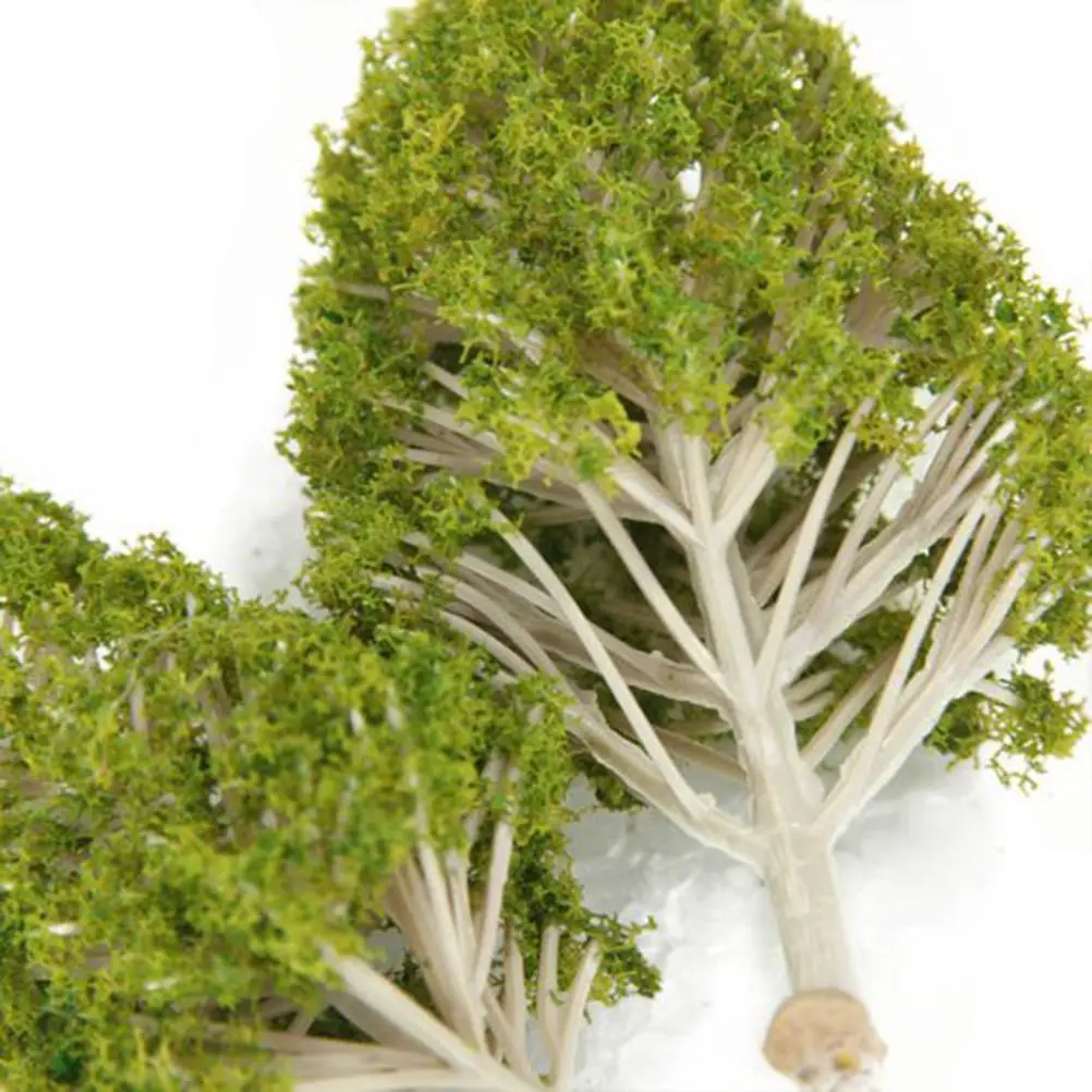 Mini arbres modèles de houblon blanc, 5 pièces, nouveauté Miniature artificielle pour la décoration