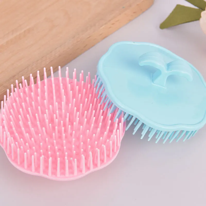 Shampoo Brush para Adulto, Soft Glue Comb, Cabelo comprido, Massagem na cabeça do couro cabeludo