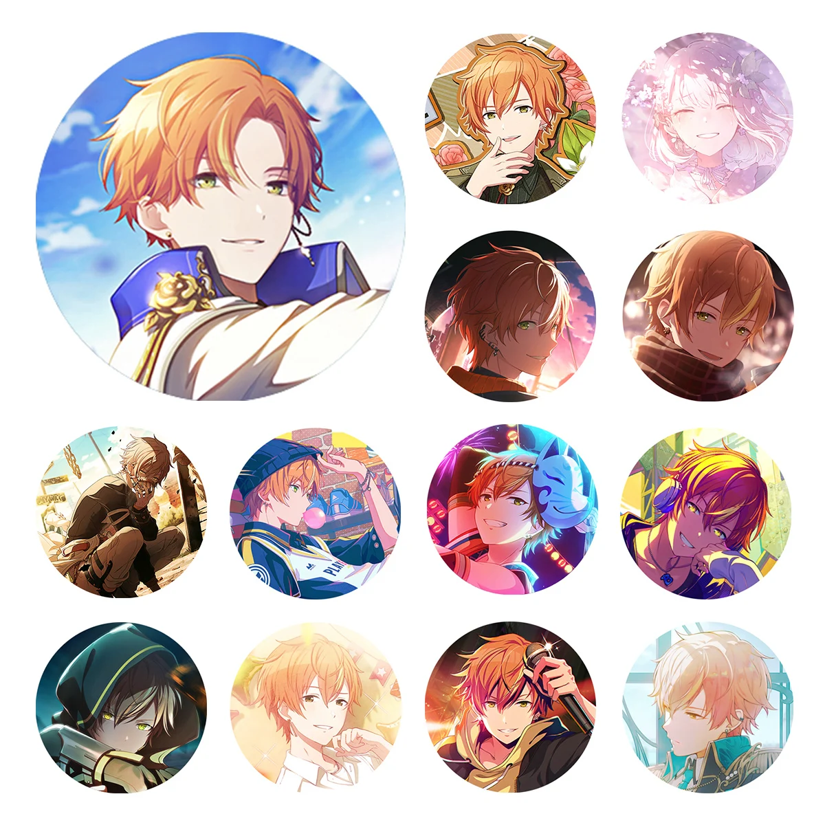 

Проект SEKAI аниме Shinonome Akito Vivid BAD SQUAD vbs 50 мм металлический значок брошь булавки