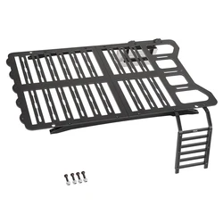 KYX Racing Aluminum Roof Rack 355*220mm for 1/6 RC Crawler Car Axial SCX6 Upgrades Parts Accessories