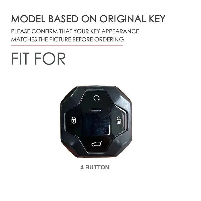 1 шт., кожаный чехол для ключей от машины ручной работы для Jetour Traveler Suv 2023-держатель для подарка, аксессуары для дистанционного брелка