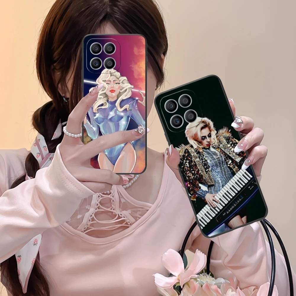 Fashion Gaga Painting Mobile Cell Phone Case for Huawei Honor 90 80 70 60 50 30 20 10 9 8 7 Pro S SE Lite 5G Black Cover Shell