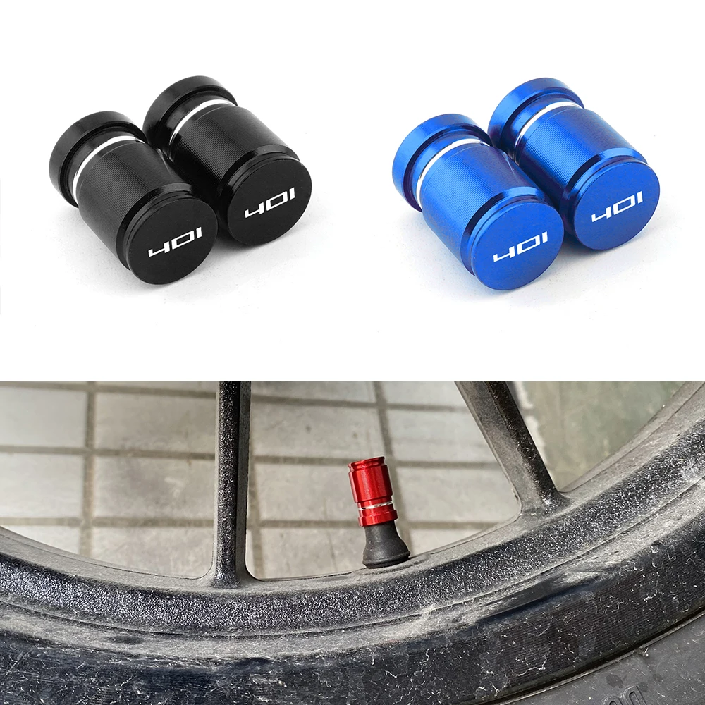 For Husqvarna Svartpilen 401 VITPILEN 401 Motorcycle CNC Aluminum Wheel Tire Valve Air Port Stem Cover Cap Plug Accessories