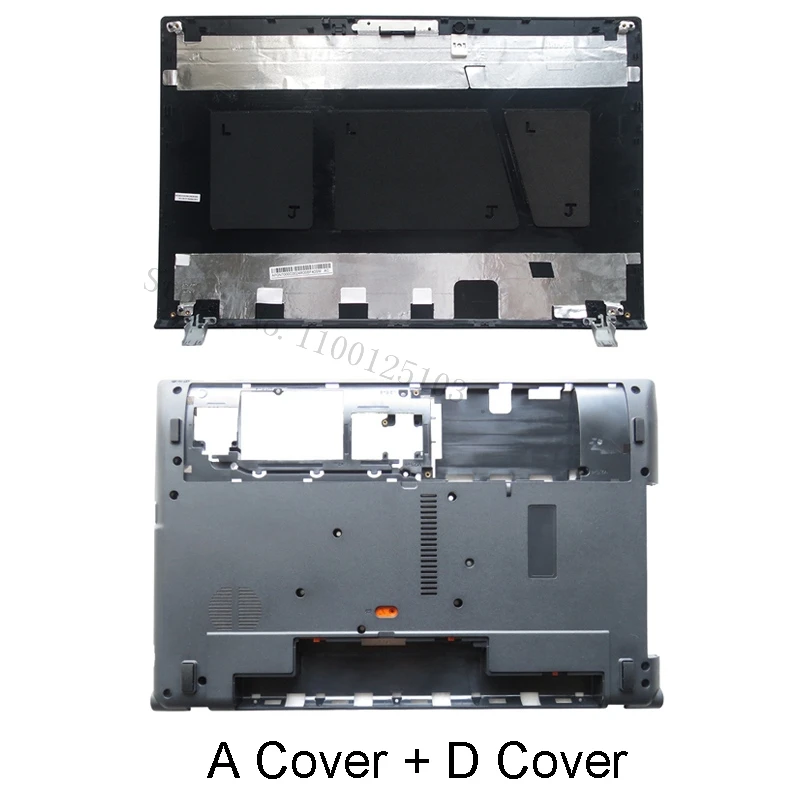 Nuovo Caso Inferiore Per Acer V3 V3-571G V3-551G V3-571 Q5WV1 LCD Del Computer Portatile Della Copertura Posteriore Base Alloggiamento di Ricambio coperchio Posteriore