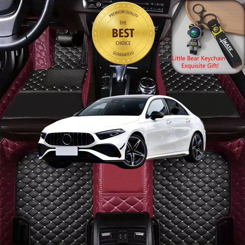 메르세데스-벤츠 A-클래스 AMG 세단 2019-2025 맞춤형 자동차 바닥 매트 자동차 액세서리 자동차 카펫 매트 좌/우핸들용