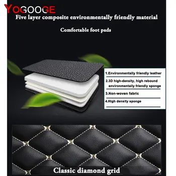 YOGOOGE 訂製汽車腳踏墊,適用於標緻 308SW 308CC 汽車地毯腳墊配件 10 最佳銷售 標緻308cc - №7