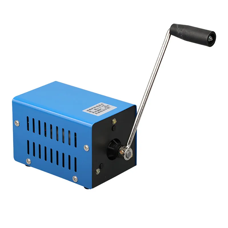 Outdoor Emergency Portable Hand Crank Dynamo Survival Power Bank Hand Generator USB Charging 20W