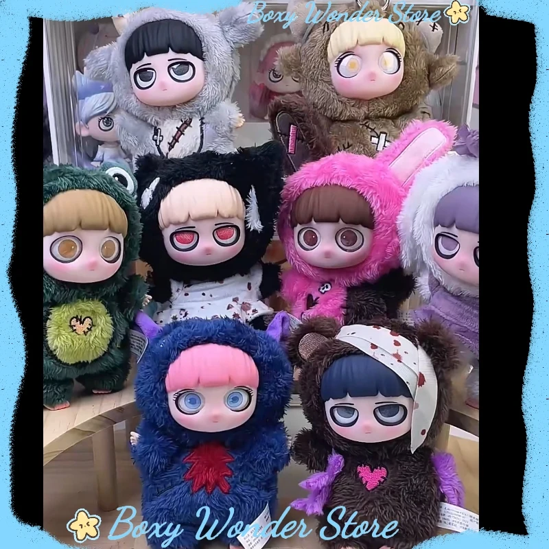 

Authentic KIKI Dark Elf Toy Blind Box Trendy Doll Hanging Ornament Black Series Birthday Gift For Girls Collectible Figure