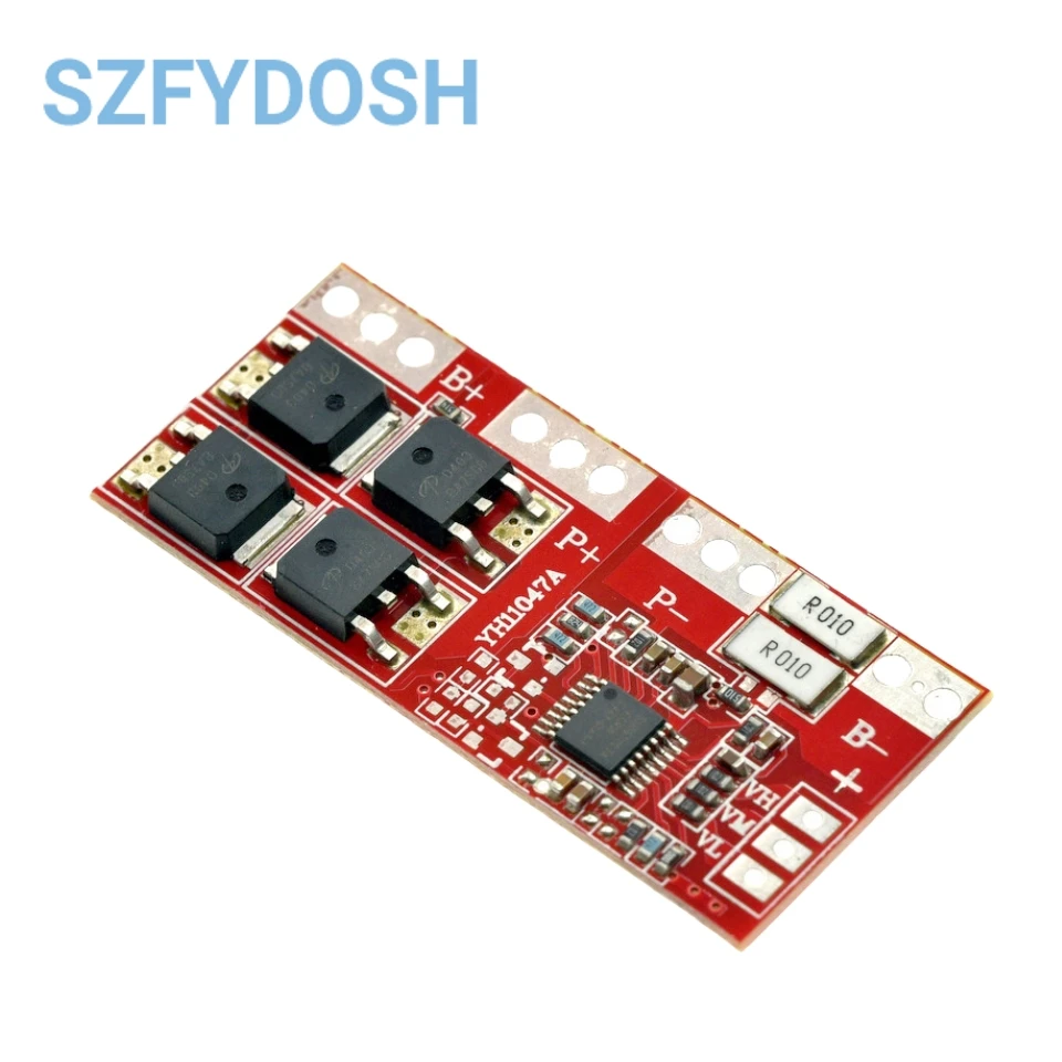 3S Li-ion Battery Protection Board - 30A, Auto Recovery, Supports 10.8V/12.6V, No Activation Required