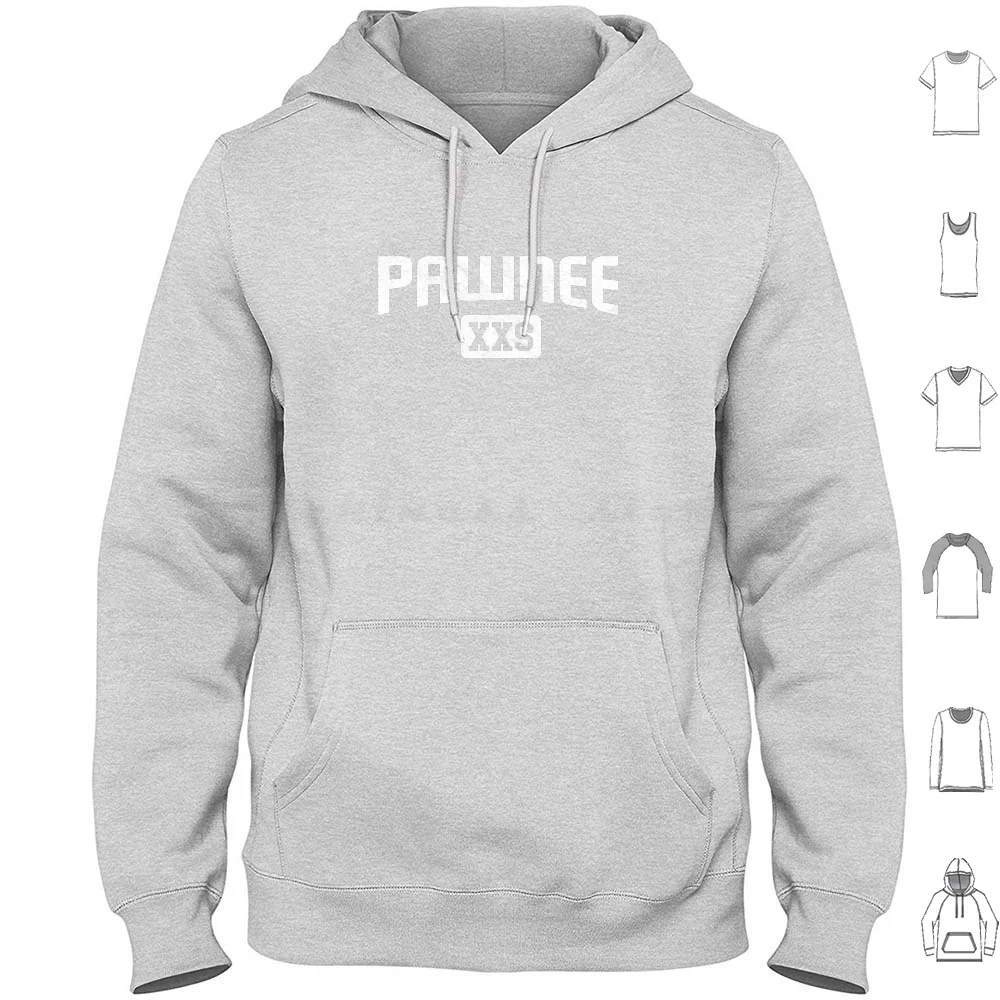 Pawnee Xxs ( Parks & Rec ) Hoodie cotton Long Sleeve Pawnee Parks And Rec Parks Rec Parks Lil Angel Xxs Leslie Knope