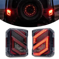 2023 New Design LED Tail Lights For Jeep Wrangler JK JKU Sport/Sahara/Rubicon 2007-2018 Unlimited, Unique