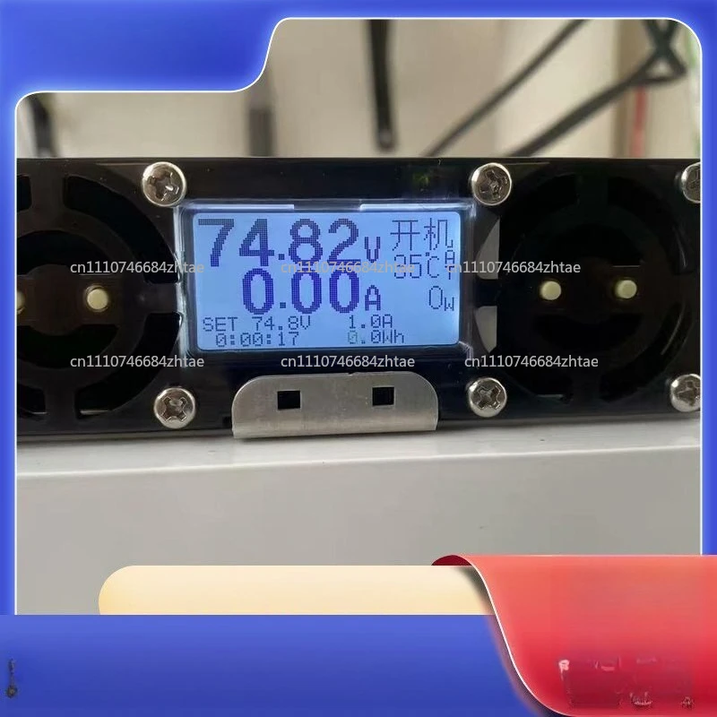 4856AC Adjustable Lithium Battery Charger, Universal for Li-ion LiFePO4 Lead Acid, CNC LCD Display with AC Input