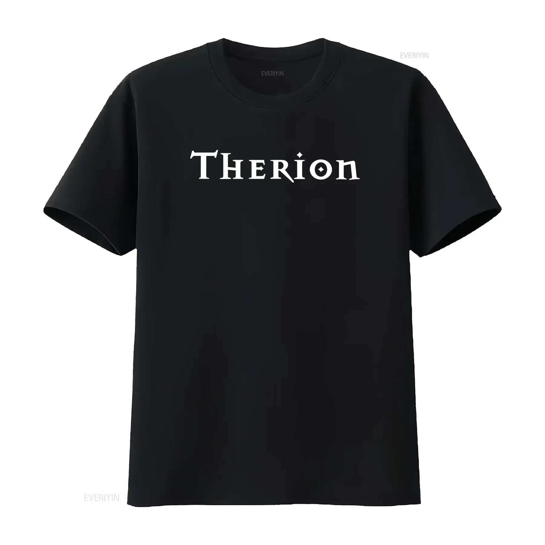 THERION Band Logo T Shirt Available in All Sizes S M L XL XXL Classic Colours Black White vintage Washed designer clothes
