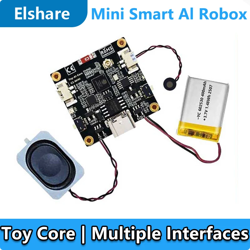 

ESP32 C3 Voice Robot Mini Development Board AI DeepSeek Toy Doll Core 1.28 inch 1.54inch LCD AI DeepSeek