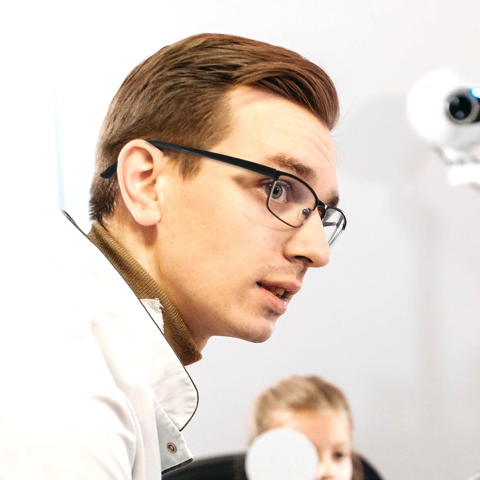 

1Set Eyeglasses Arms Replacement Skin-Friendly Wear-Resistant Temple Pieces Lightweight No- for Various Glasses Types