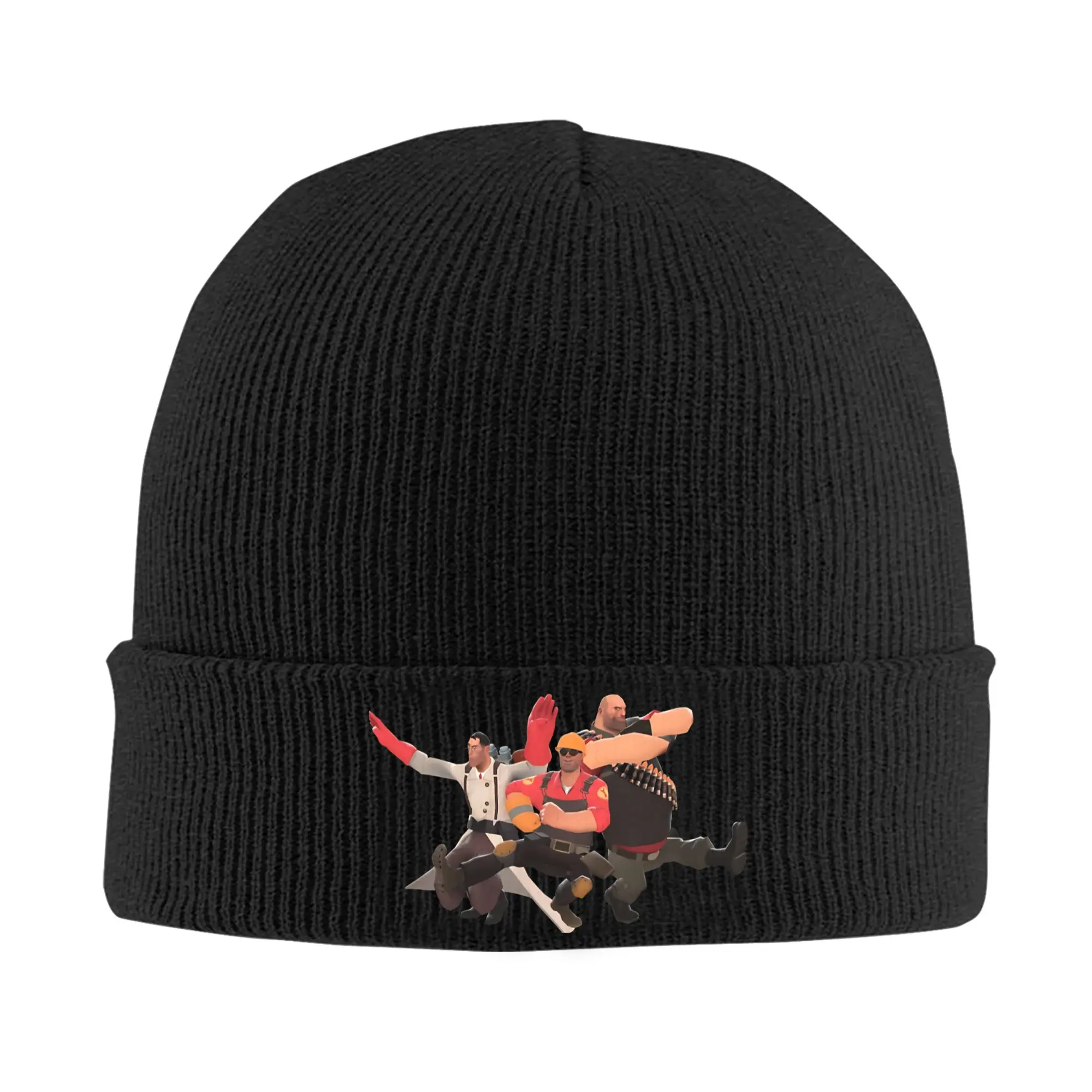 Unisex Beanie Team Fortress 2 - Kazotsky Kick Russian Dance Accessories Warm Skull Knitted Hat Cap  Bonnet Knit Hat