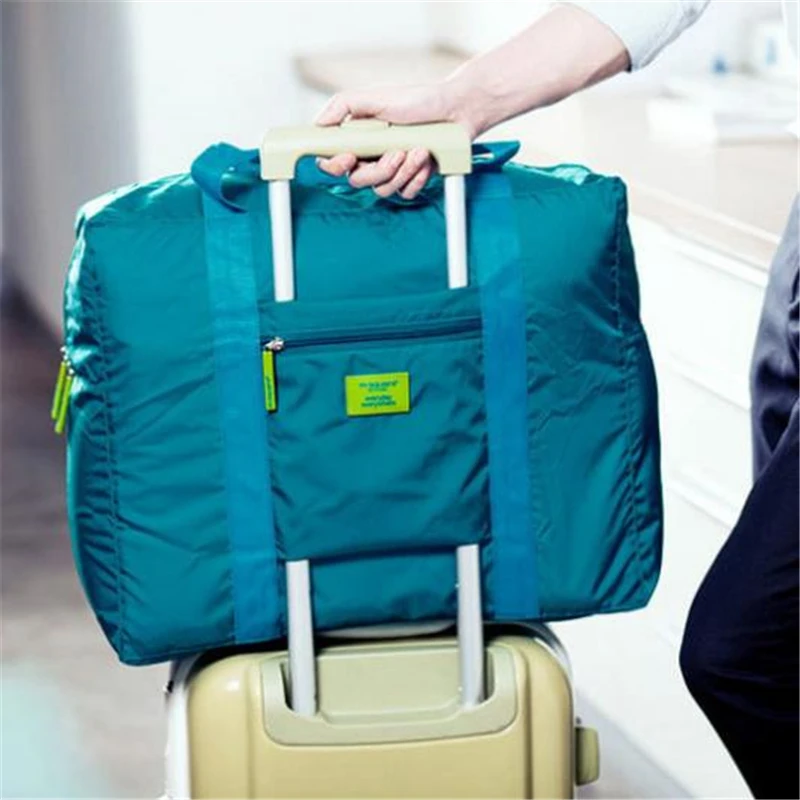 Borse da viaggio portatili borsa pieghevole Unisex di grande capacità capacità da donna bagaglio a mano viaggio d'affari borse da viaggio impermeabili