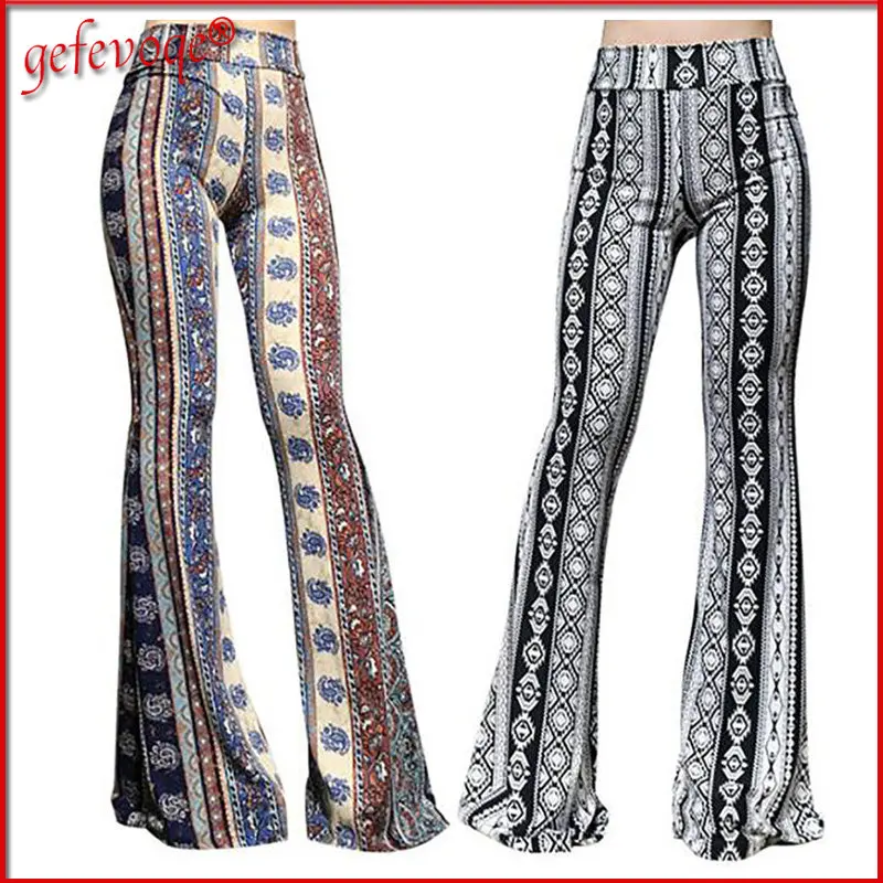 Vintage Floral Leopard Print High Waist Leggings Women Trendy Sexy Skinny Trousers Casual Wide Leg Flare Pants 2022Spring Summer