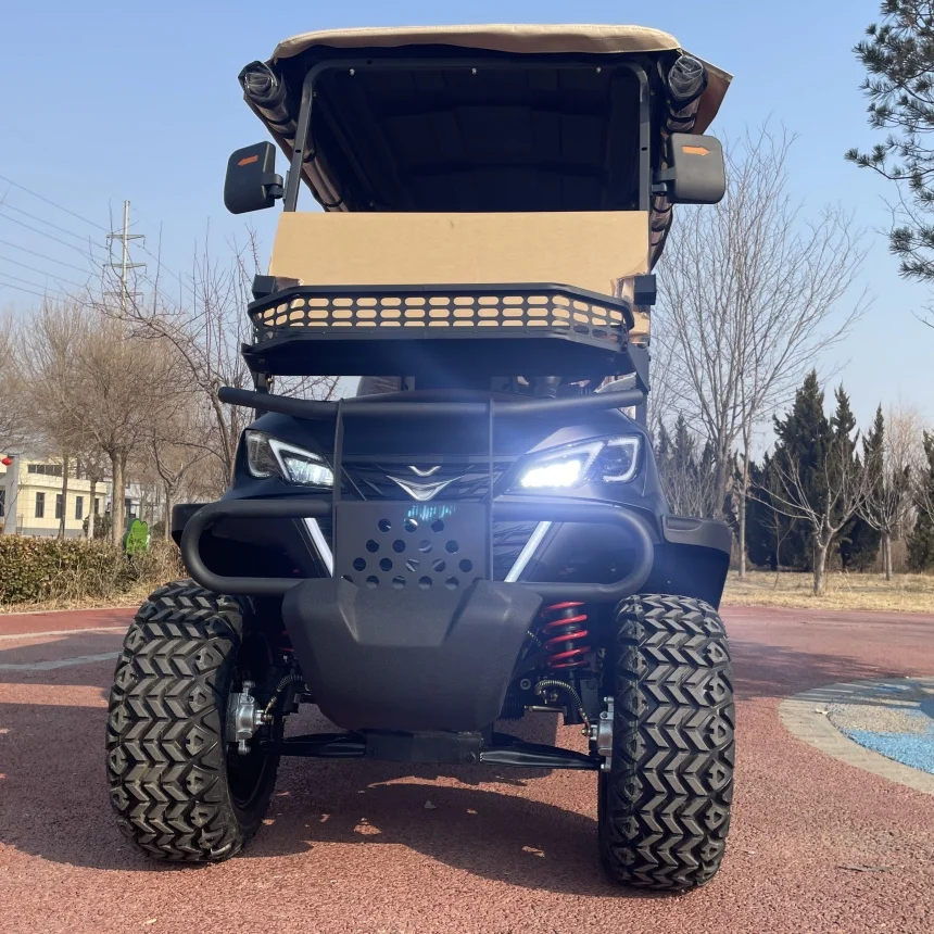 

CE Street Legal 4 Wheel Lithium Battery Golf Cart 4 6 Seater 5000W/7000 W Powerful Motor Sightseeing Electric Golf Cart