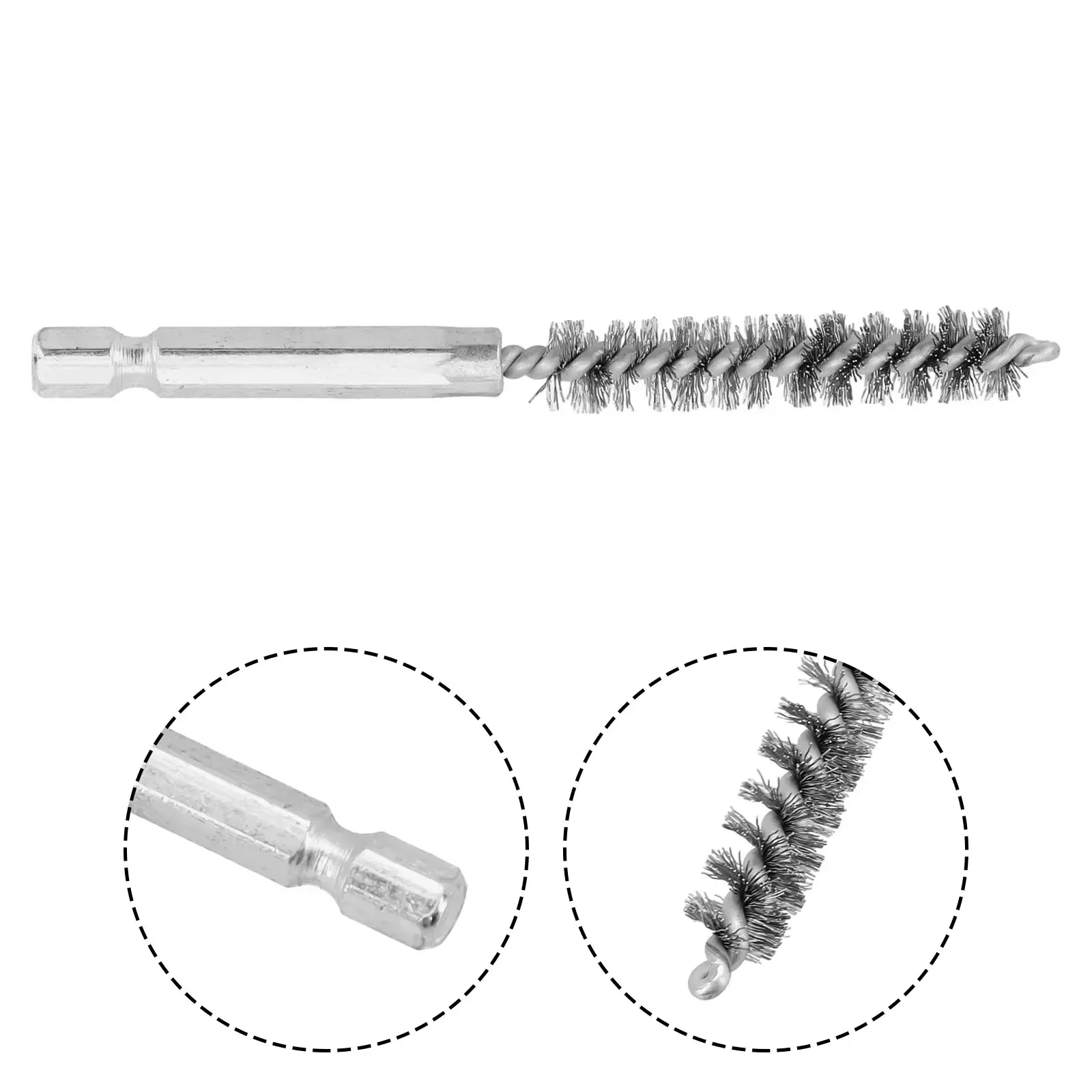 

Practical Manufacturing Processing And Machining Applications Cleaning Brush Quick Replacement Removing Paint/Rust