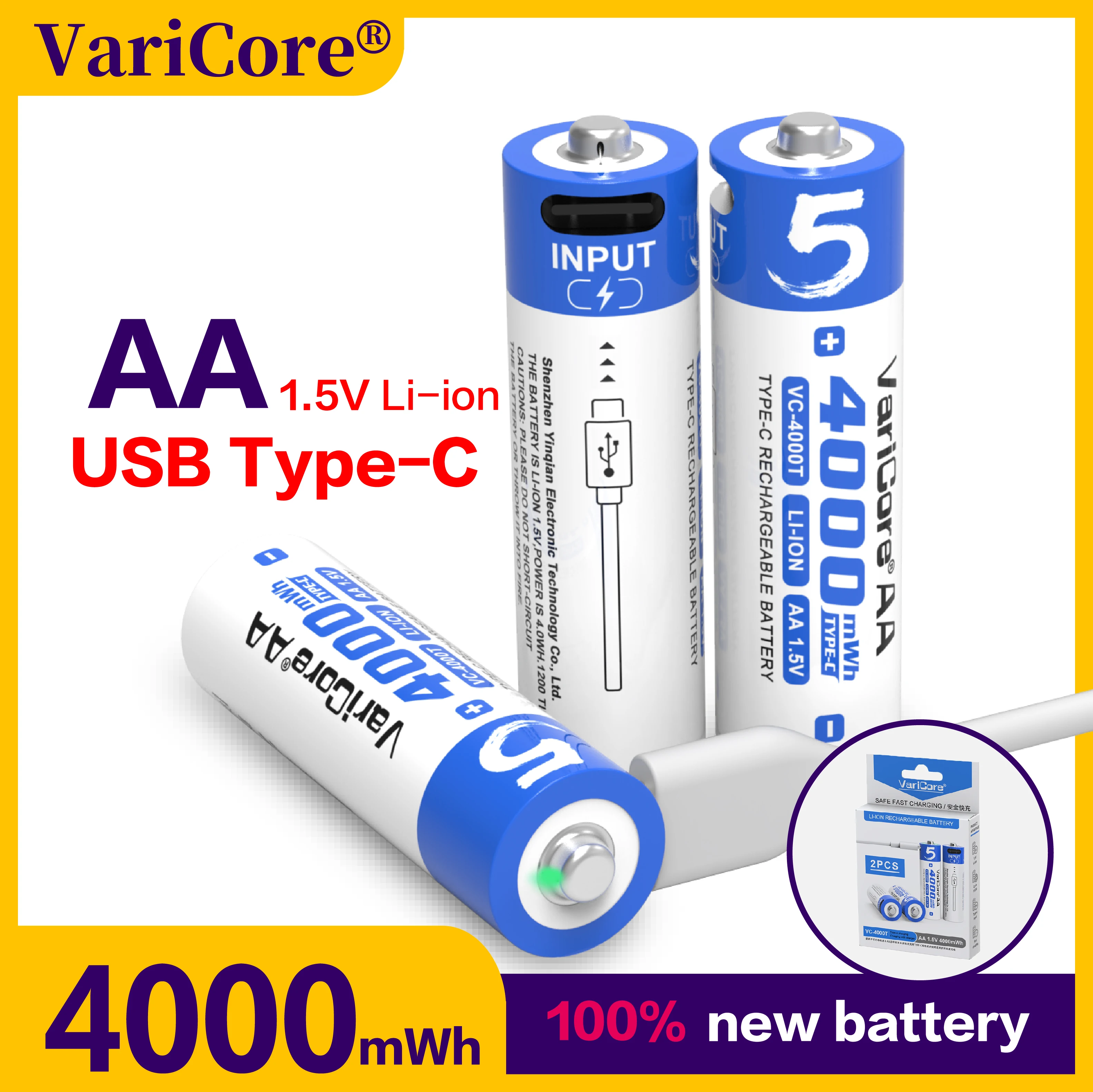 Aa Rechargeable Bat…