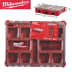 Milwaukee 48-22-8430 PACKOUT Tool Case 50*38.6*11.7cm Stackable Assembly Multivariate Lattice Tool Accessories Storage Box