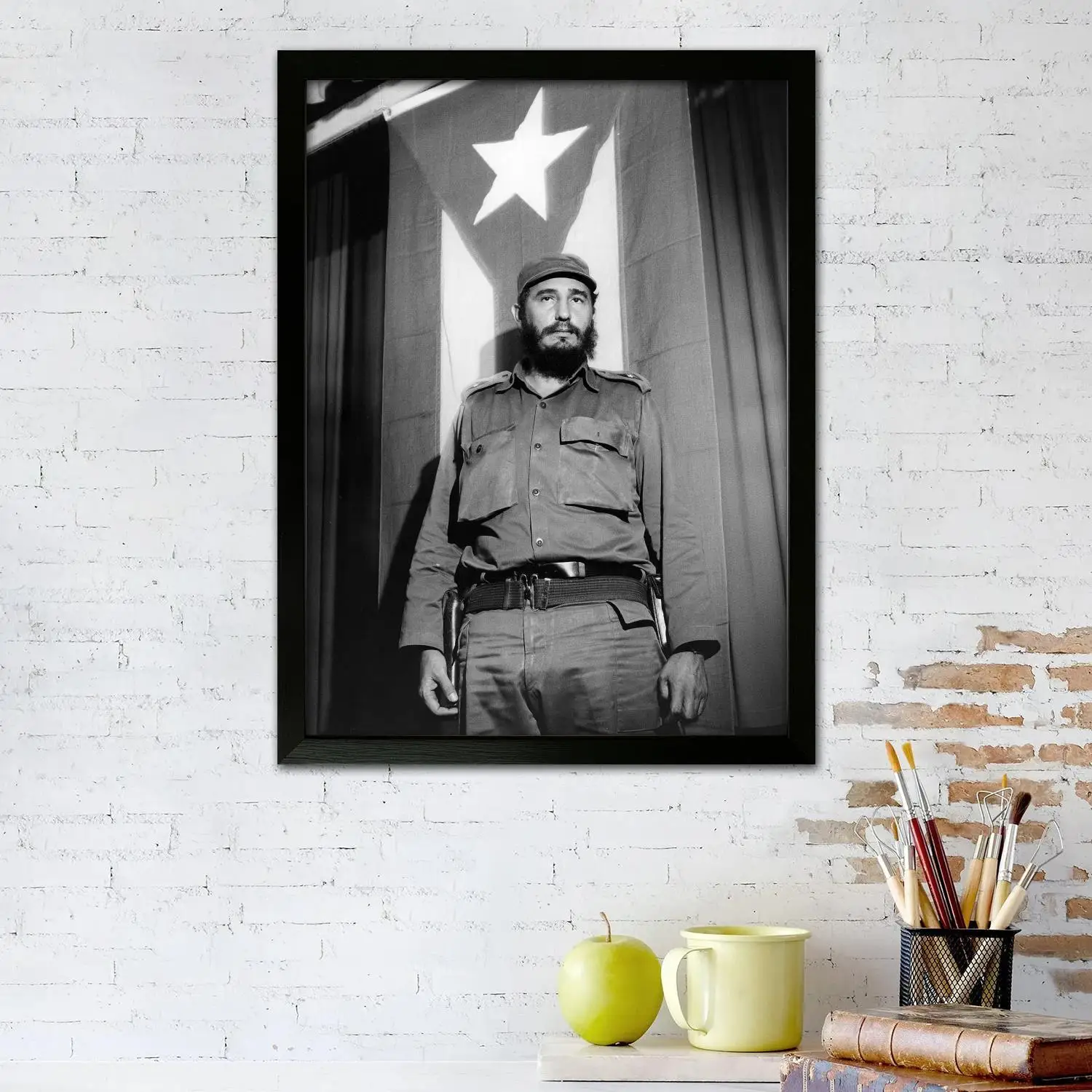 fidel castro Chairman Canvas Art Poster and Wall Art, Picture Print, Modern Family Bedroom Decor,Decorative painting