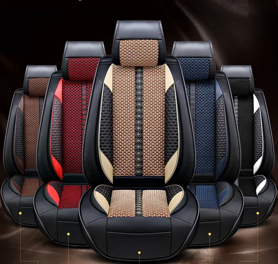 

Высшее качество! Полный комплект чехлов на автомобильные сиденья + чехол на руль для Honda CR-V 2023 5-местная дышащая подушка сиденья для CRV 2024