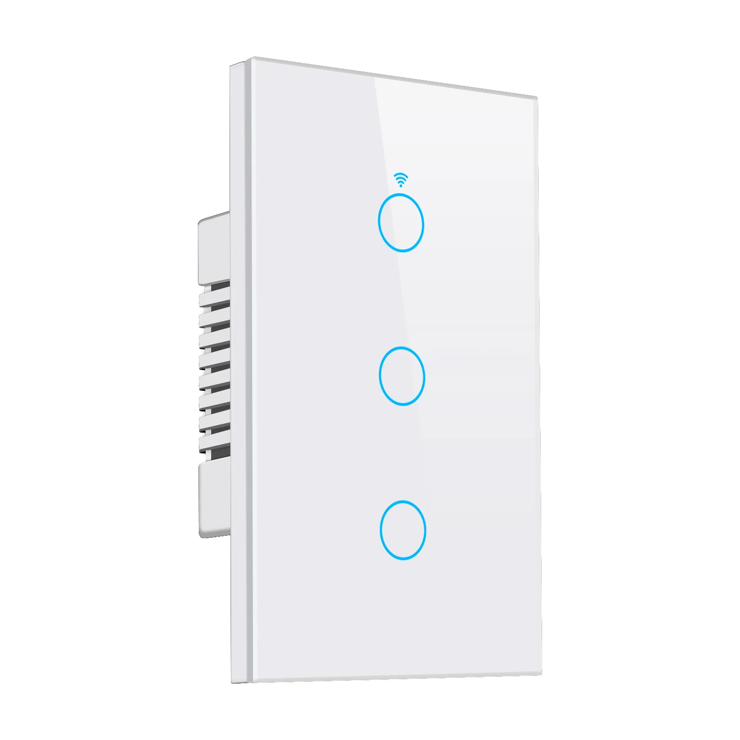 Tuya WiFi Smart Light Switch Neutral Wire Required Wall Touch Switch App RemoteControl No Neutral Wire 110V 220V For Alexa Googl