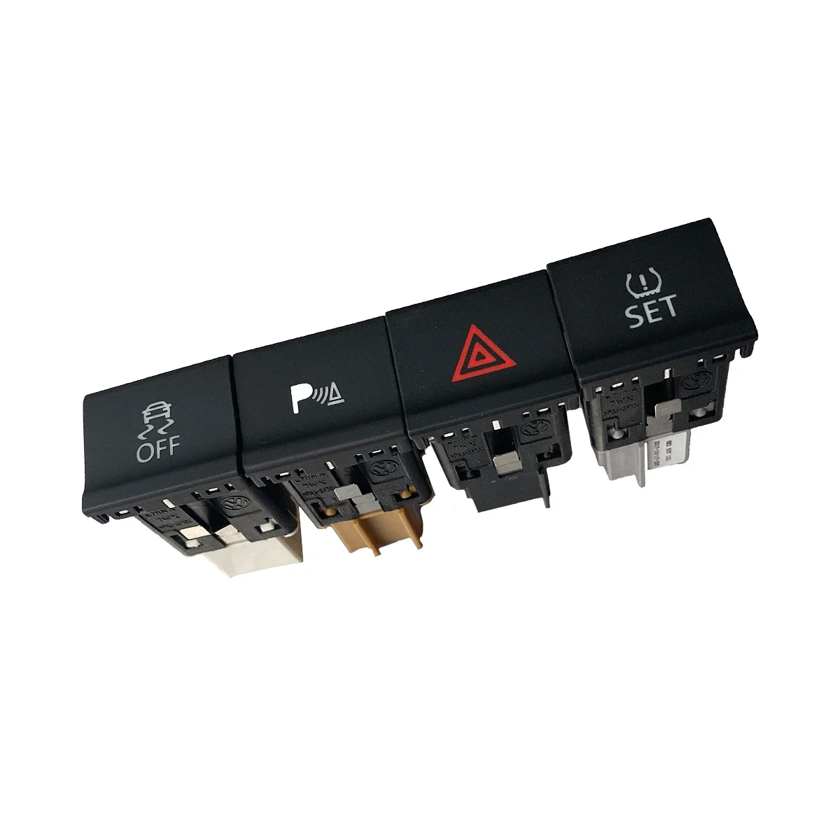 

GEFENSI 1 Piece For VW Polo 6R MK5 Second Generation GTI Dash Instrument ESP Off Parking Sensor Tire Pressure Warning Switch But