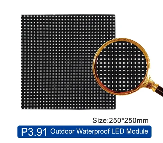 

P3.91 Outdoor SMD LED Display Module 250x250mm 16 scan FULL Color Led module