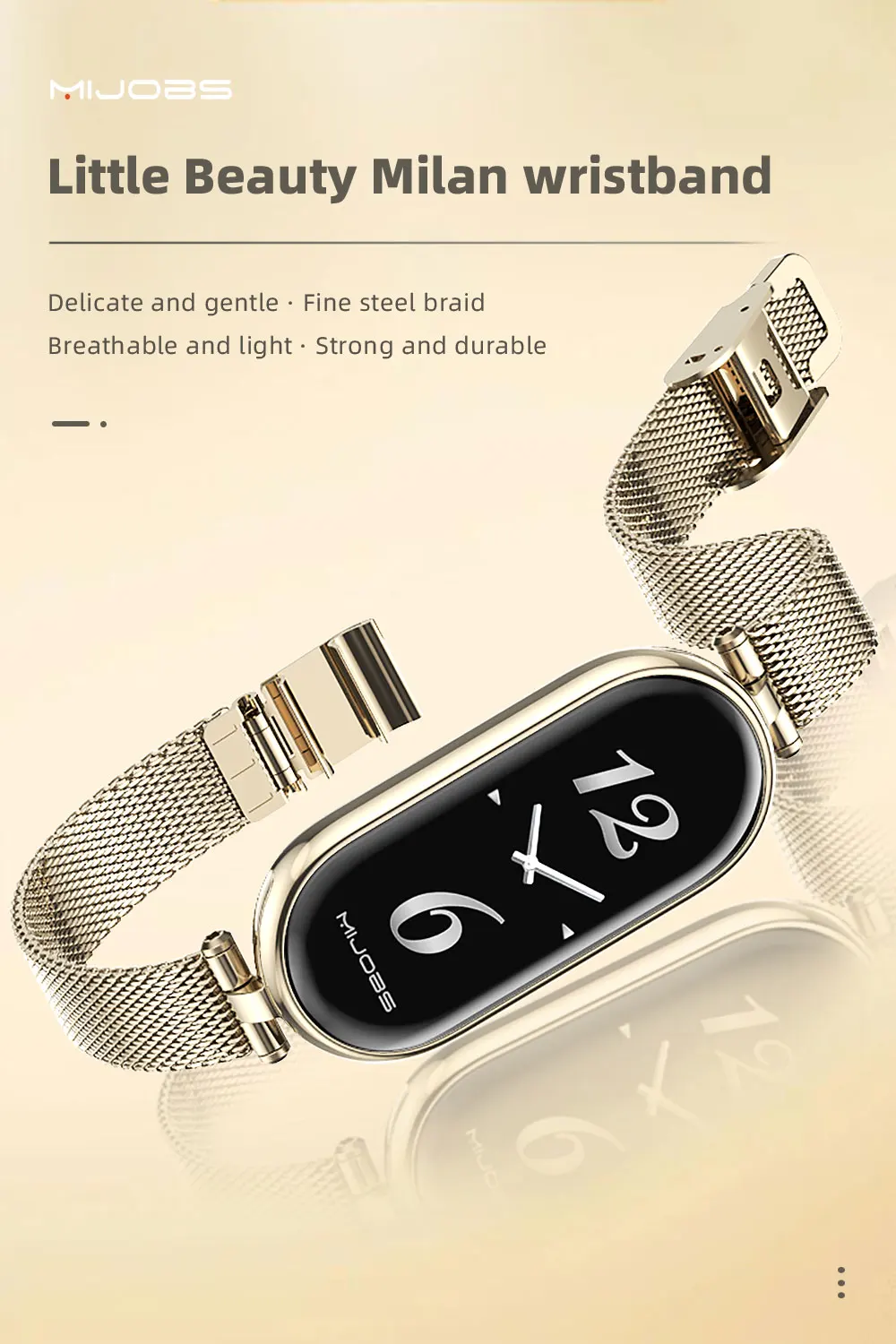 Damenarmband für Mi Band 11 10 9 8 7 6 5 Armband für Xiaomi Smart Band 10 Armband für Mi Band 9 Handgelenkband für Mi Band 8 Correa – Detail 6