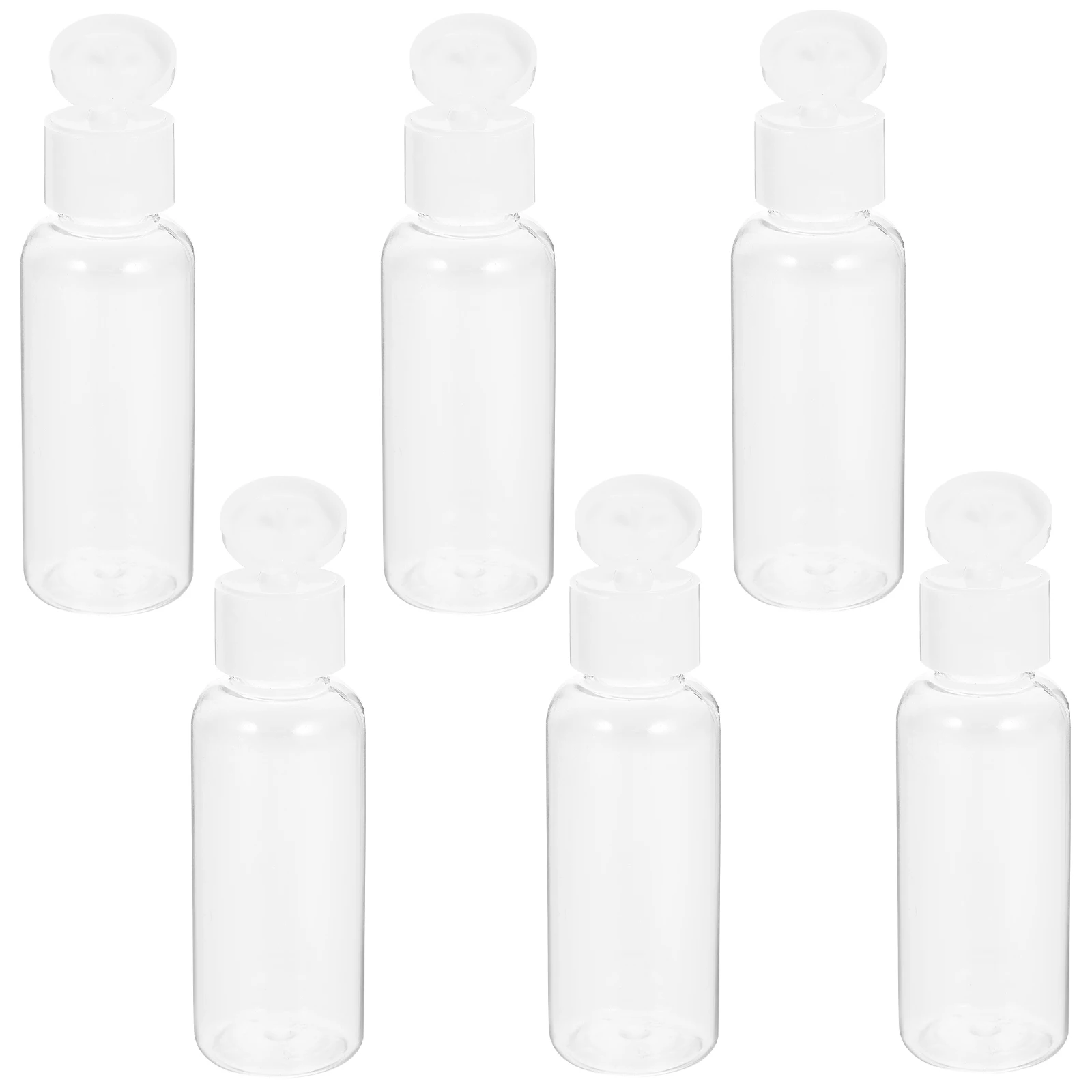 

24pcs 50Ml Plastic Travel Bottles Leakproof Refillable Lotion Containers Lightweight Airline Approved Empty Separator