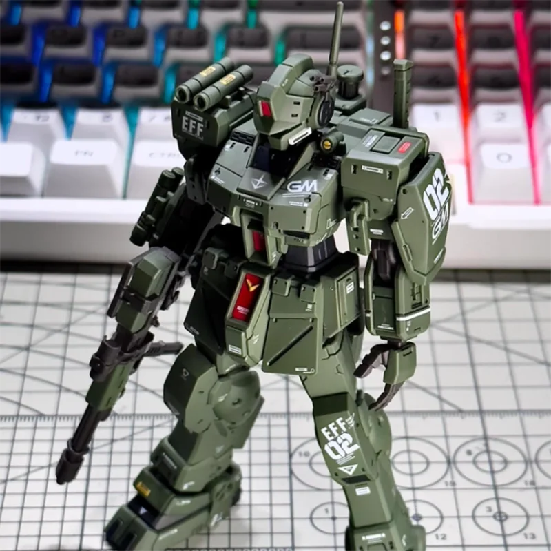 Xfs Hg 1/144 Rgm-79s Gm المتقشف الجمعية أطقم منمذجة جمع عمل أرقام روبوت فيوجرين نموذج بلاستيكي في المخزون #6