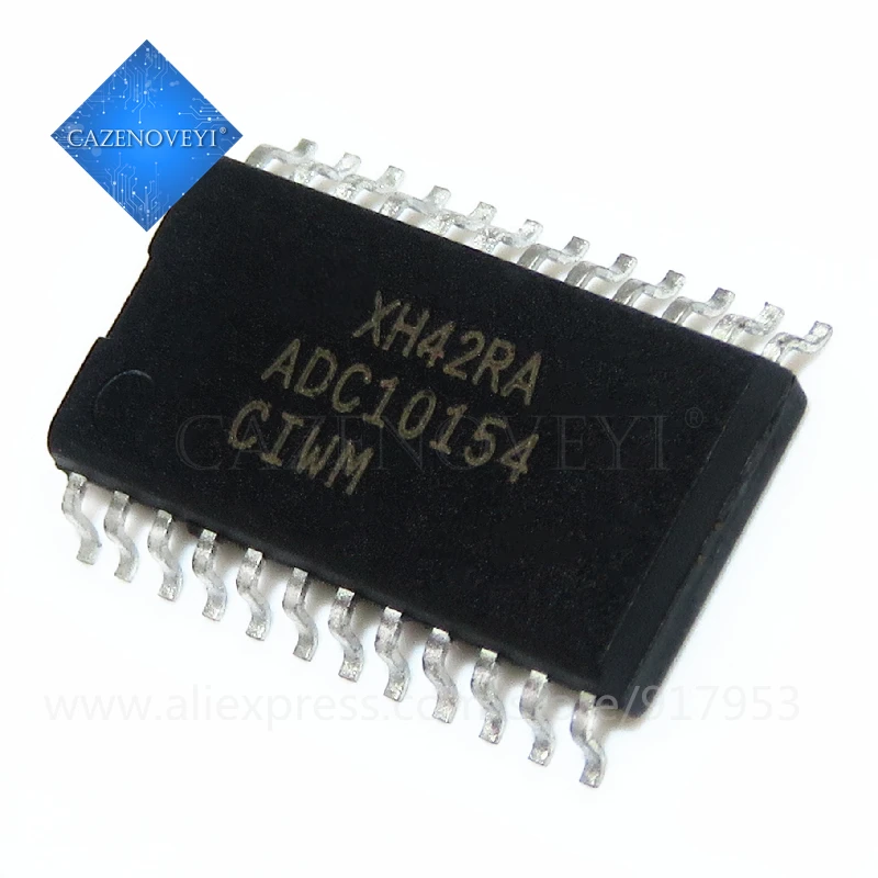 5pcs/lot ADC10154CIWM ADC10154 SOIC-24 Analog-to-Digital Converter New In Stock