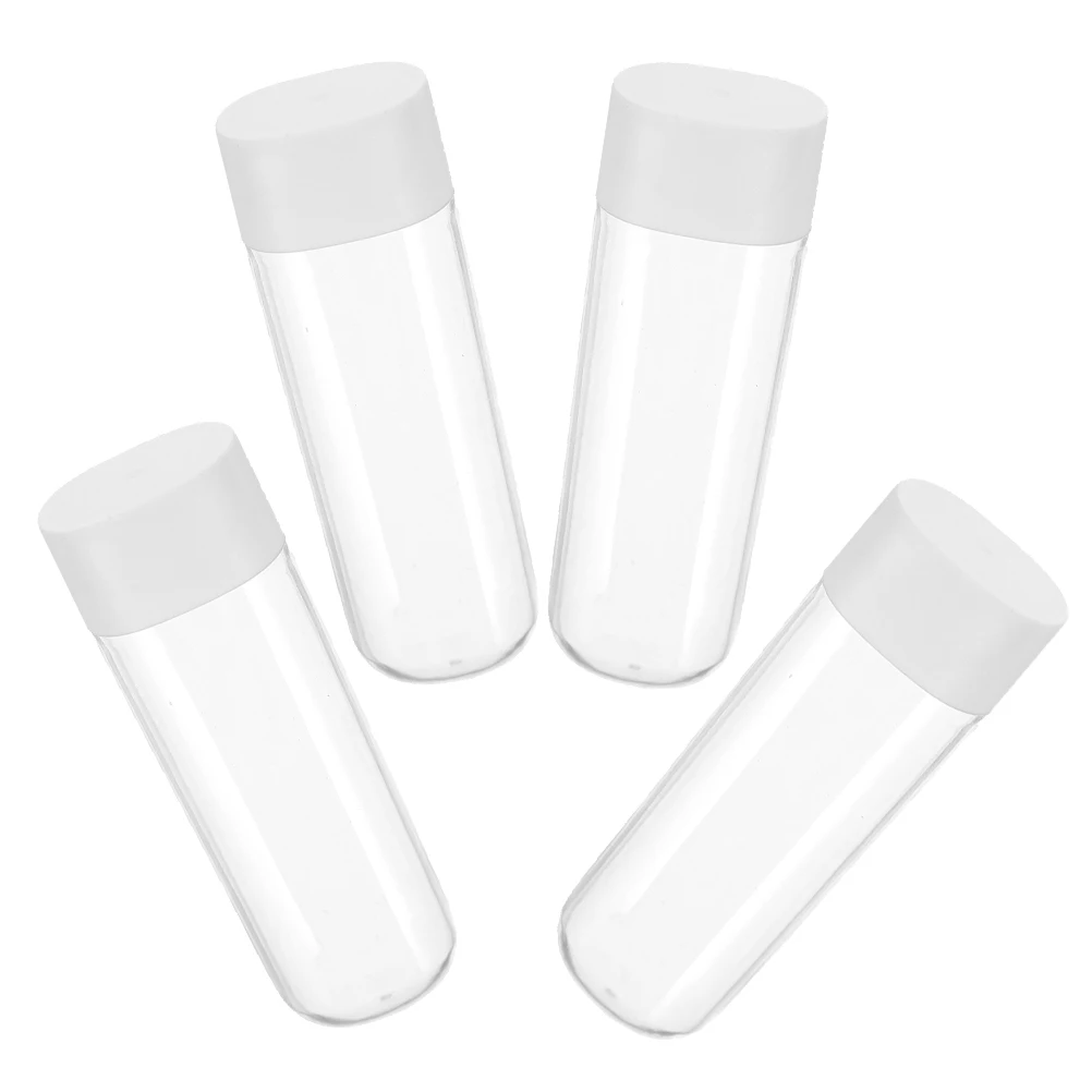 

4Pcs Toothbrush Head Storage Container Clear Travel Case for Electric Brush Heads Multiuse Small Box for Keeping Heads Clean on