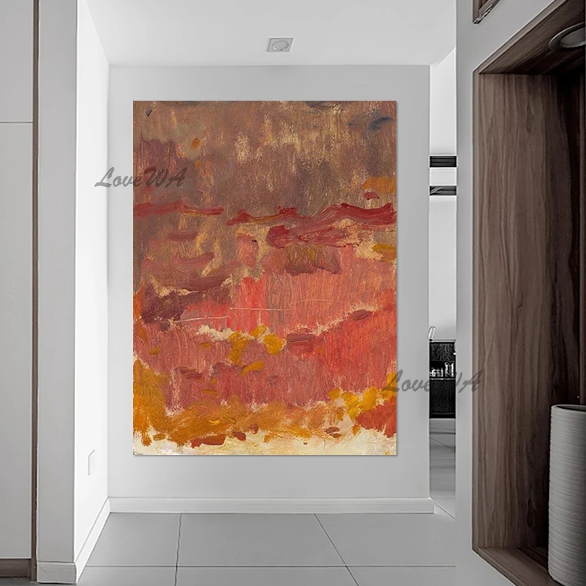 

Рулон холста Абстрактное украшение гостиной Картины маслом Акриловый дизайн Искусство Новое поступление Современная картина ручной работы Художественная стена