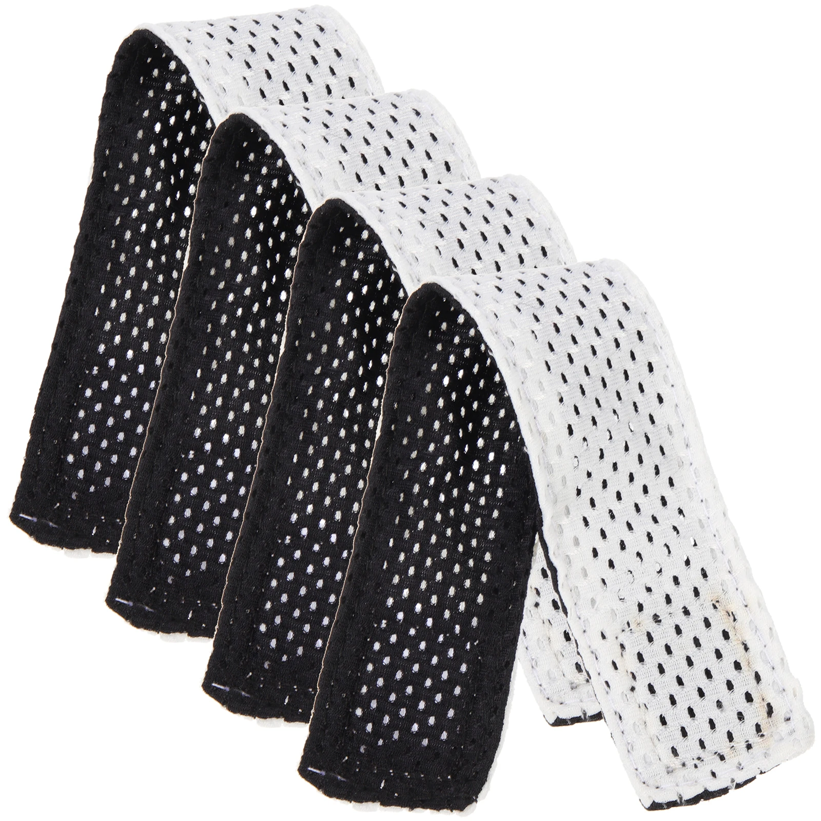 Sangles de manchette antidérapantes réglables, 4 pièces, sangle de fixation de manchette élastique, accessoires réutilisables, sangles de manchette pour manchon, sangle antidérapante