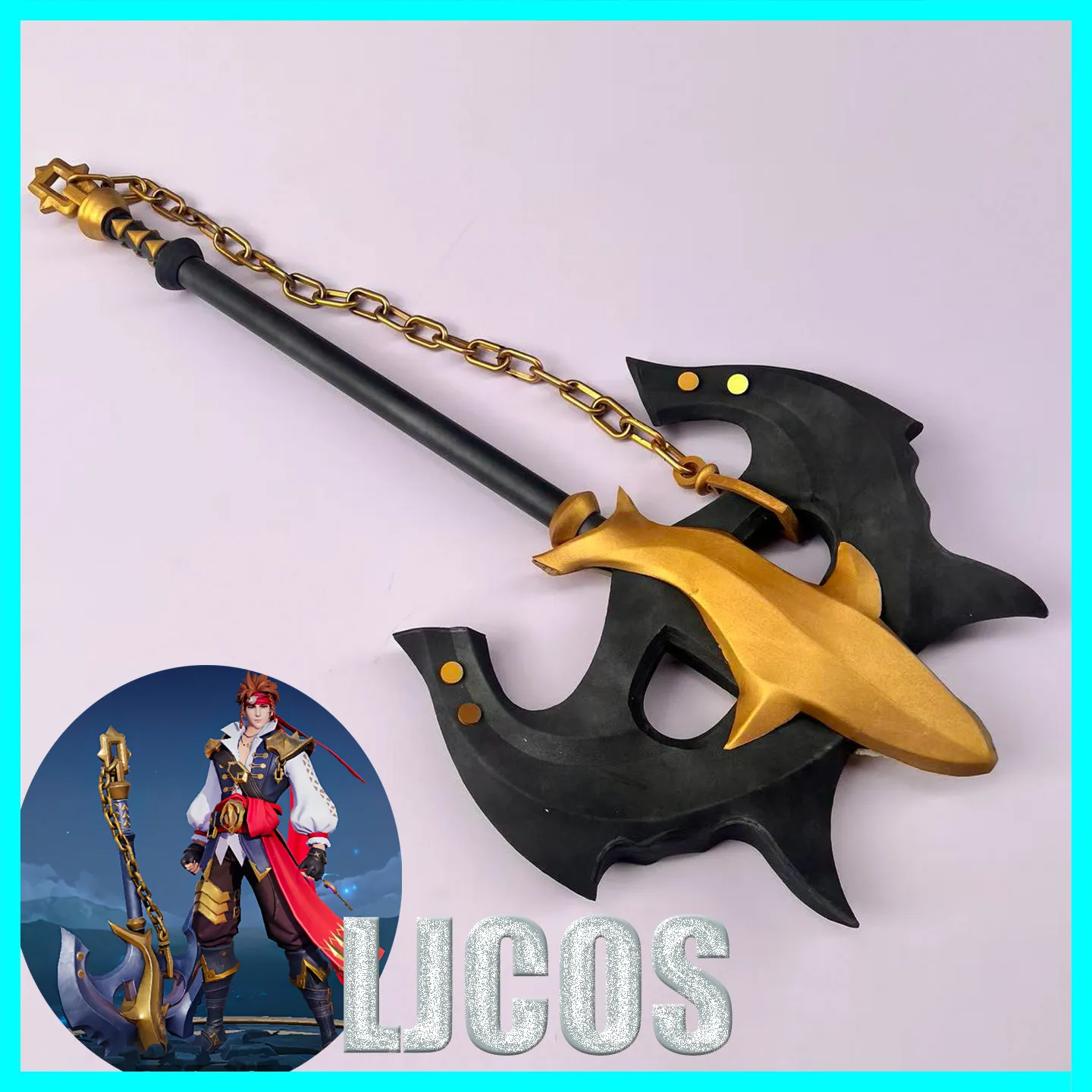 Sun Ce Prop Game Honor of Kings Cosplay Props Anime Role Play Halloween Christmas Fancy Party Props