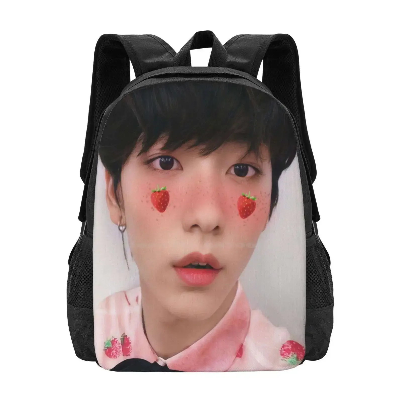 Txt Soobin [Txt Vol.Eight] رائجة البيع حقيبة مدرسية على ظهره حقائب الموضة Txt Blue Hour Kpop Txt Taehyun Txt Beomgyu Txt Soobin Txt